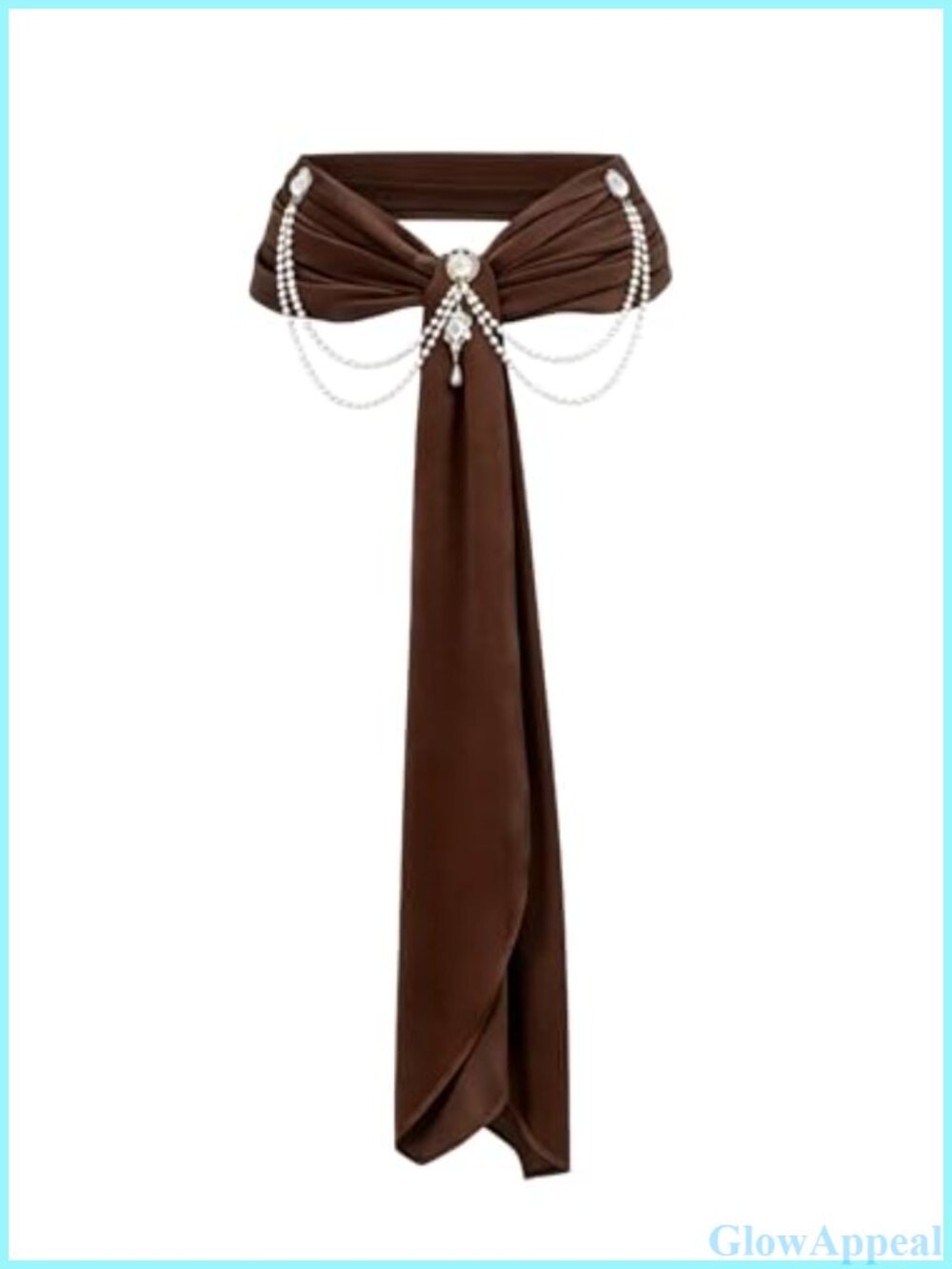 Medieval Renaissance Chain Belt Chiffon Sash Fairy Cosplay